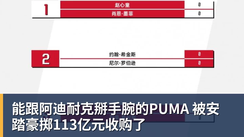 能跟阿迪耐克掰手腕的PUMA 被安踏豪掷113亿元收购了